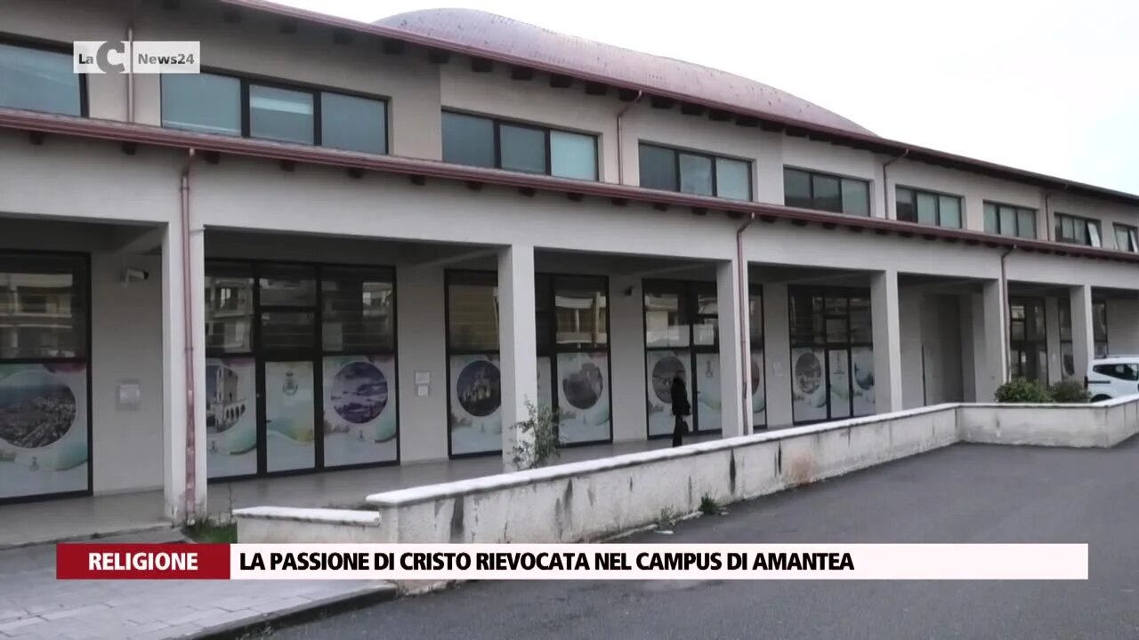 La Passione di Cristo rievocata nel campus di Amantea