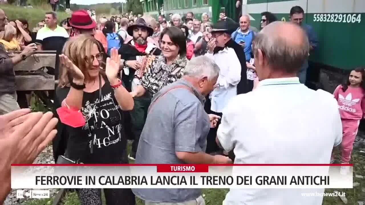 Ferrovie in Calabria lancia il treno dei grani antichi