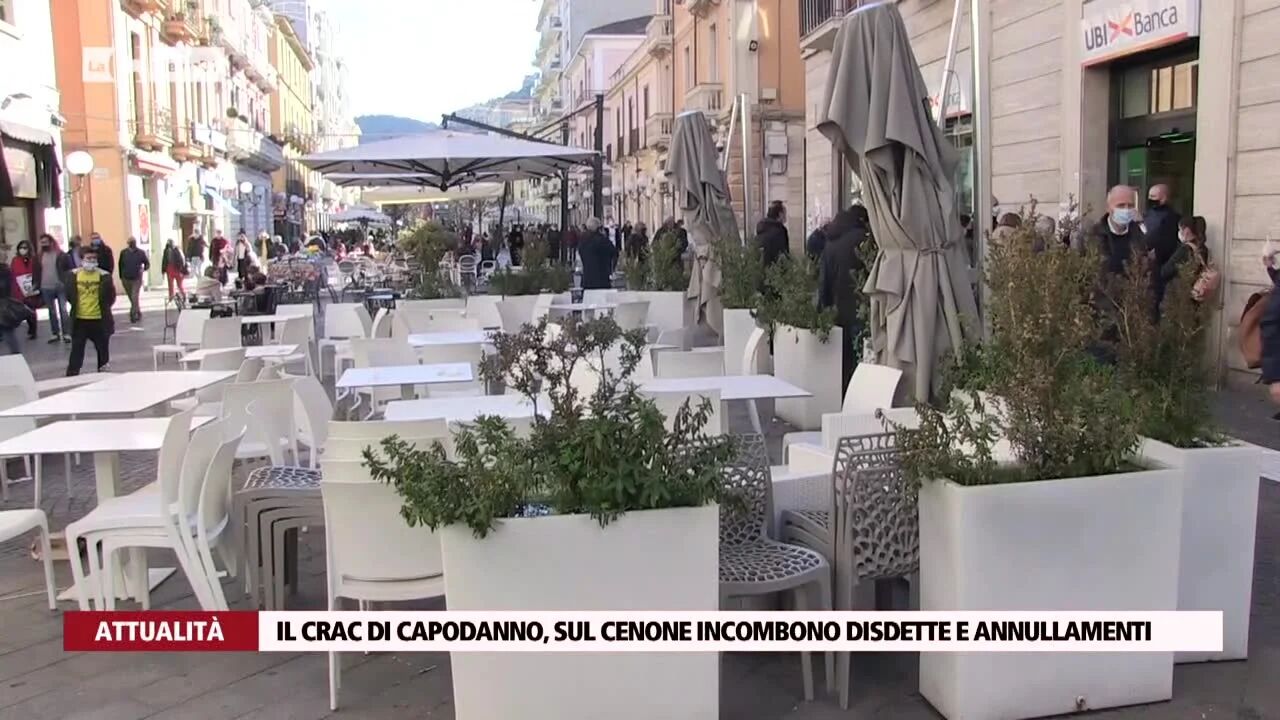 Il crac di Capodanno, sul cenone incombono disdette e annullamenti