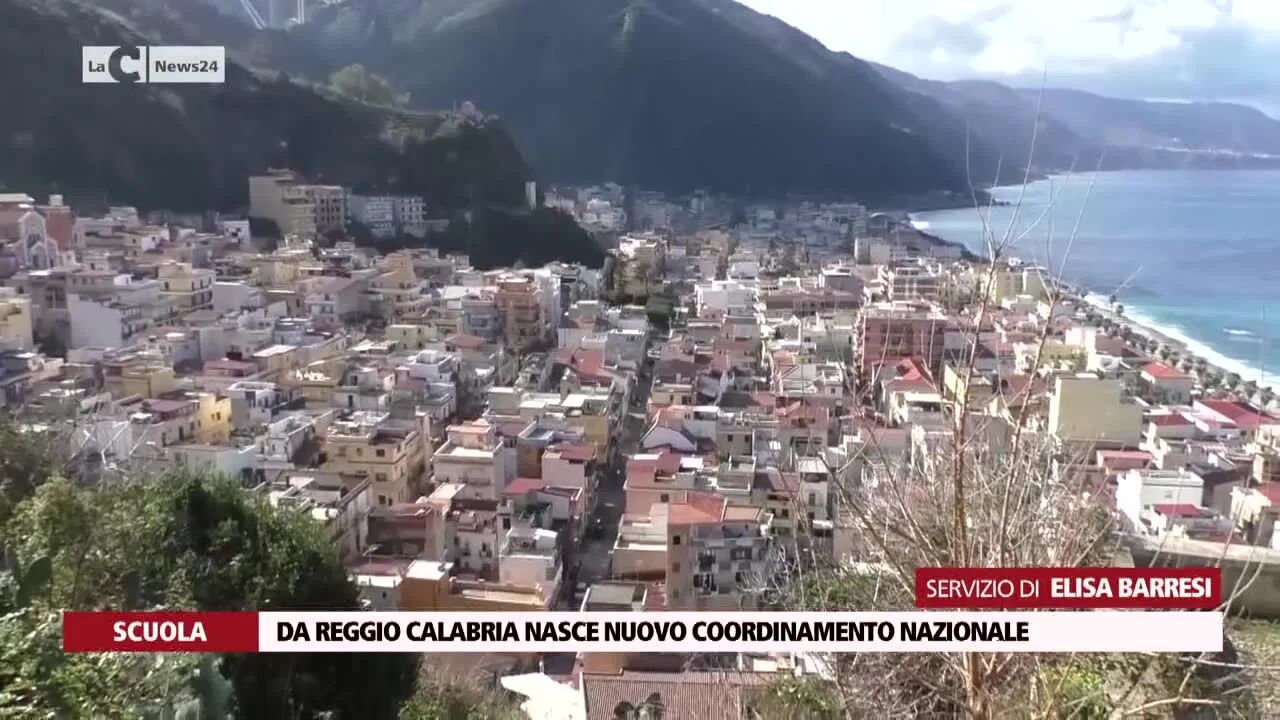 Scuola, da Reggio Calabria nasce nuovo coordinamento nazionale