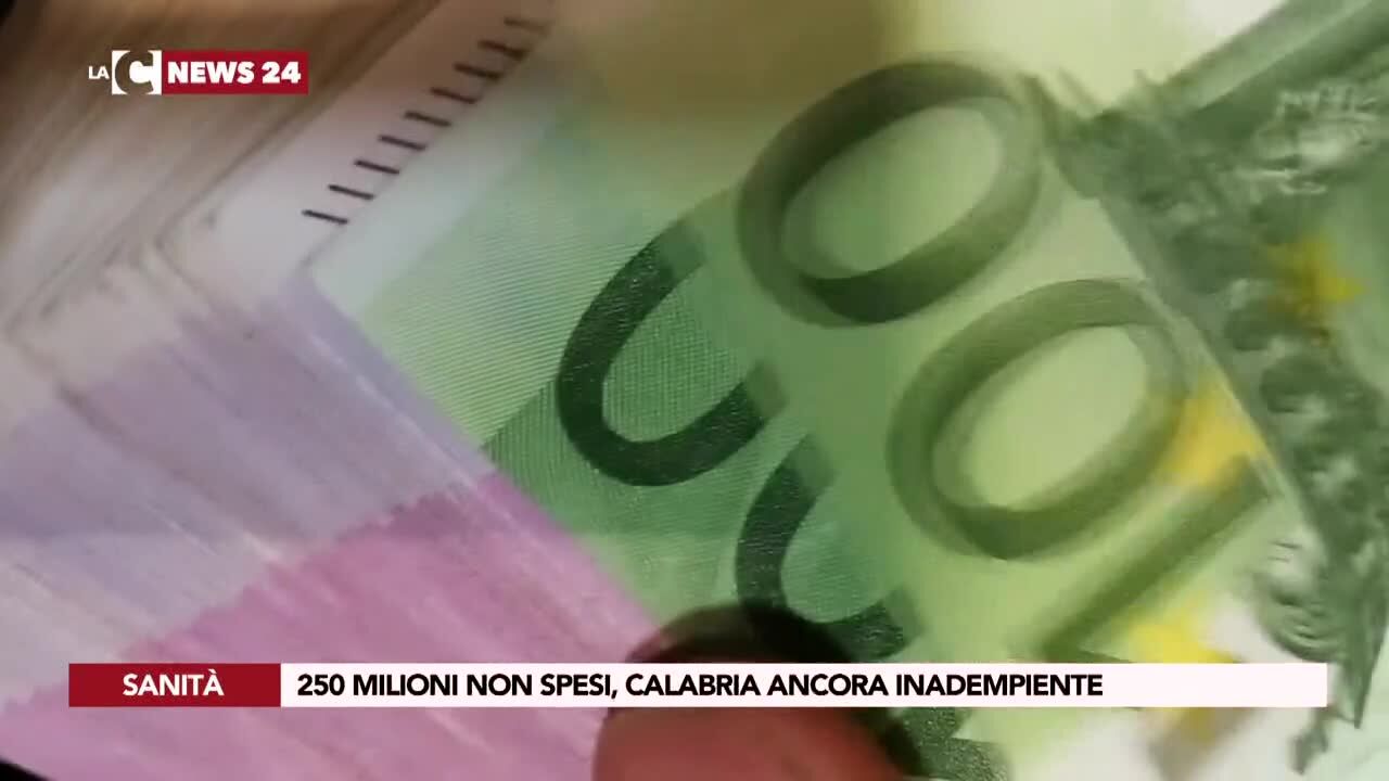 250 milioni non spesi, Calabria ancora inadempiente