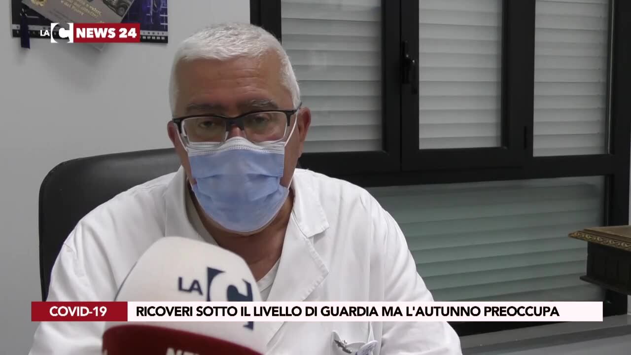Ricoveri sotto il livello di guardia ma l’autunno preoccupa