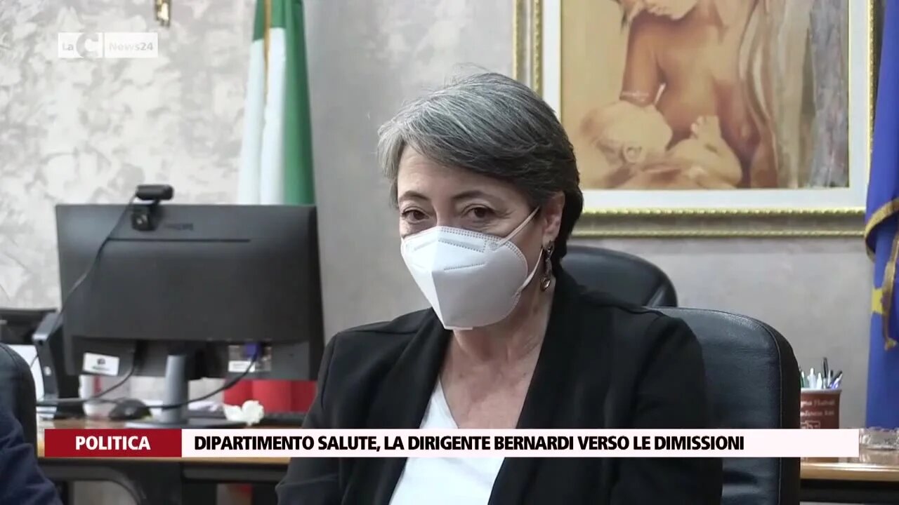 Dipartimento salute, la dirigente Bernardi verso le dimissioni