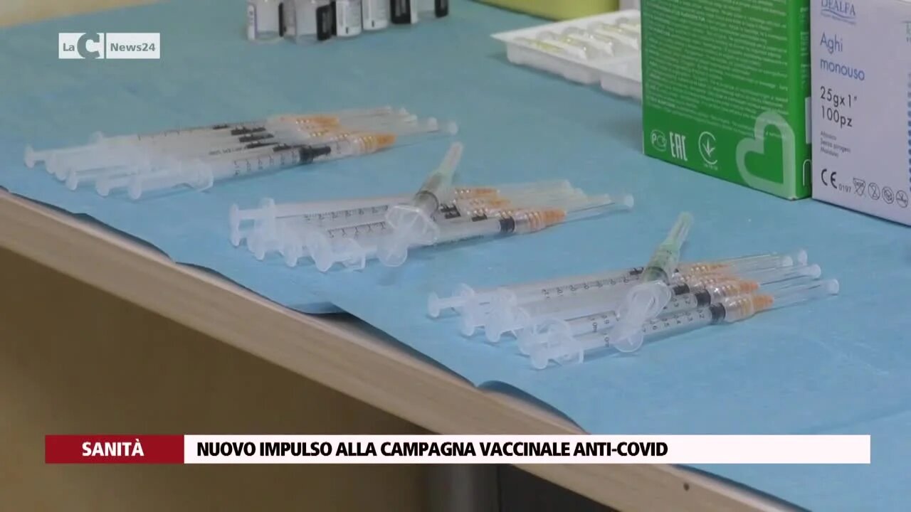 Nuovo impulso alla campagna vaccinale anti-covid