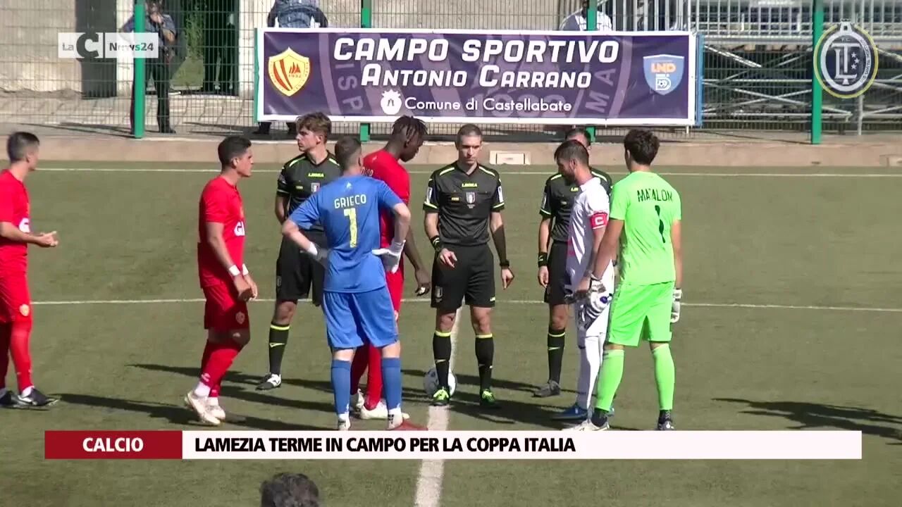 Lamezia Terme in campo per la Coppa Italia