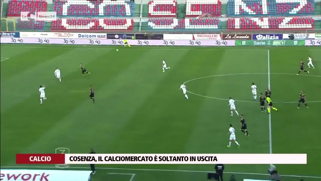 Cosenza, il calciomercato è soltanto in uscita
