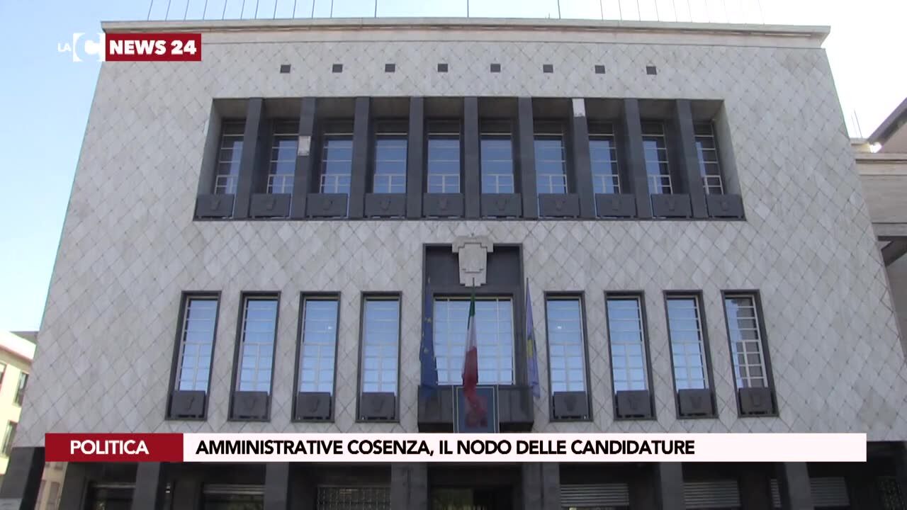 Amministrative Cosenza, il nodo delle candidature