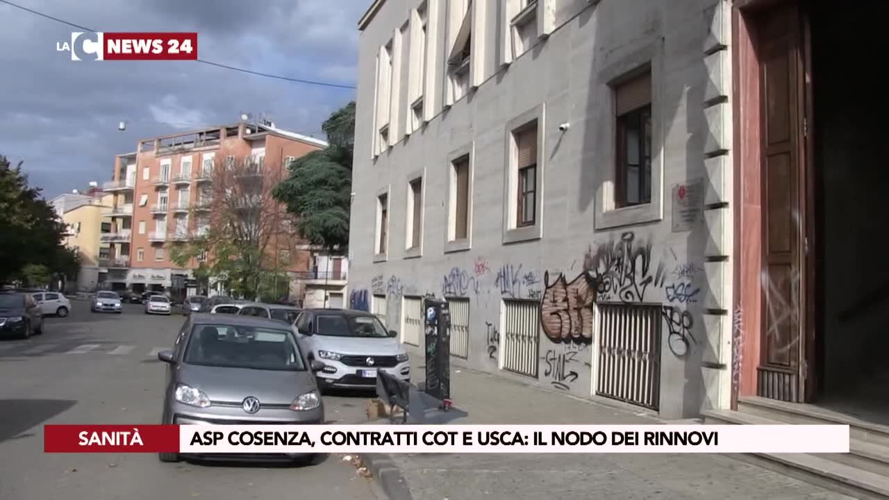 Asp Cosenza, il nodo dei rinnovi contratti a Cot e Usca 