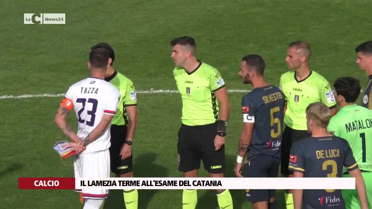 Il Lamezia Terme all’esame del Catania