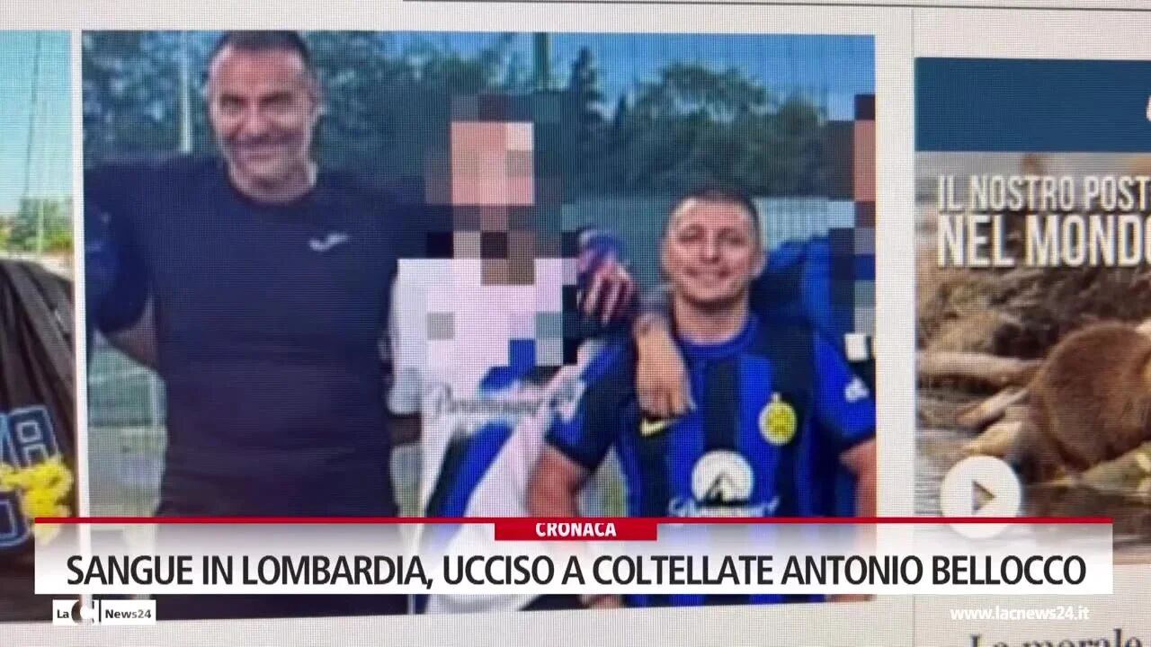 Sangue in Lombardia, ucciso a coltellate Antonio Bellocco