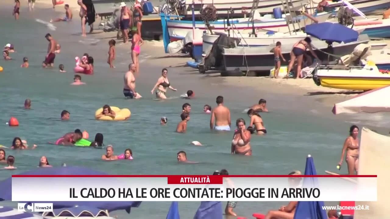 Il caldo ha le ore contate: piogge in arrivo