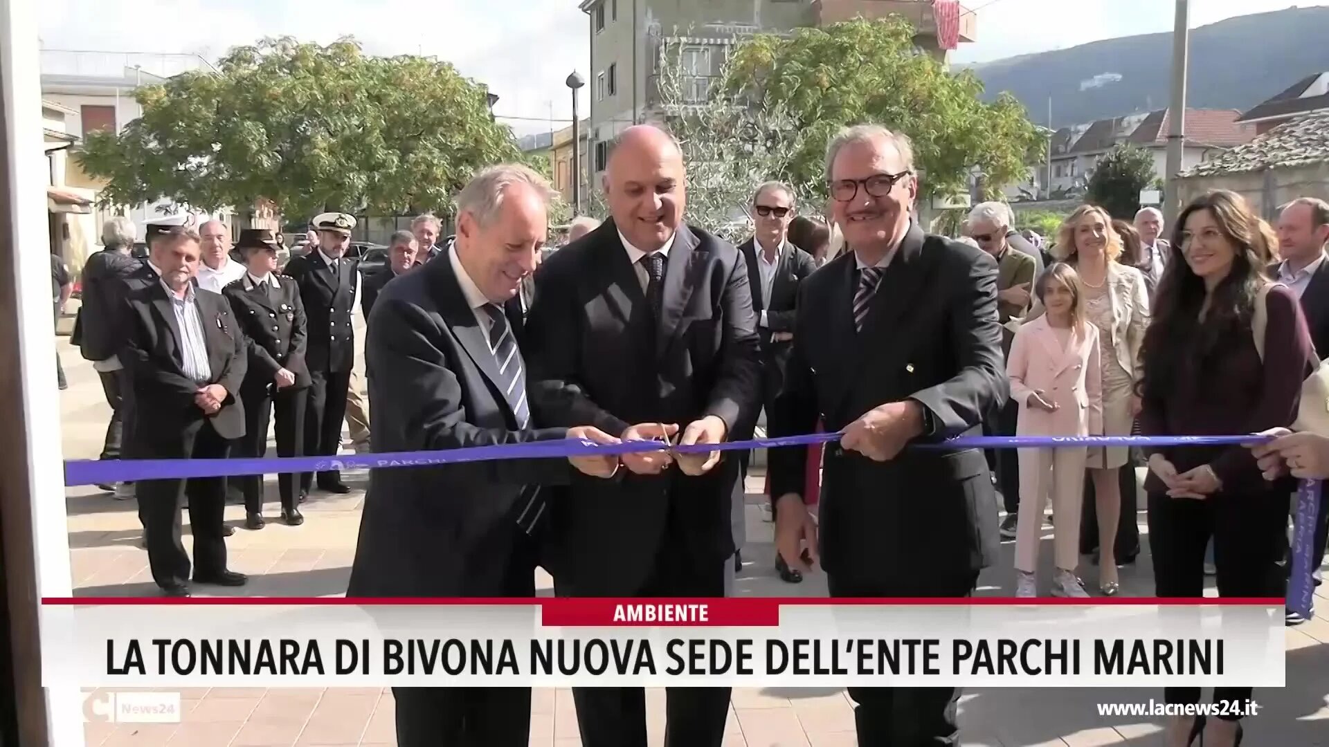L’Ente parchi marini si trasferisce nella storica Tonnara di Bivona. Calabrese: «Non un semplice taglio del nastro, ma una sede ricca di idee»