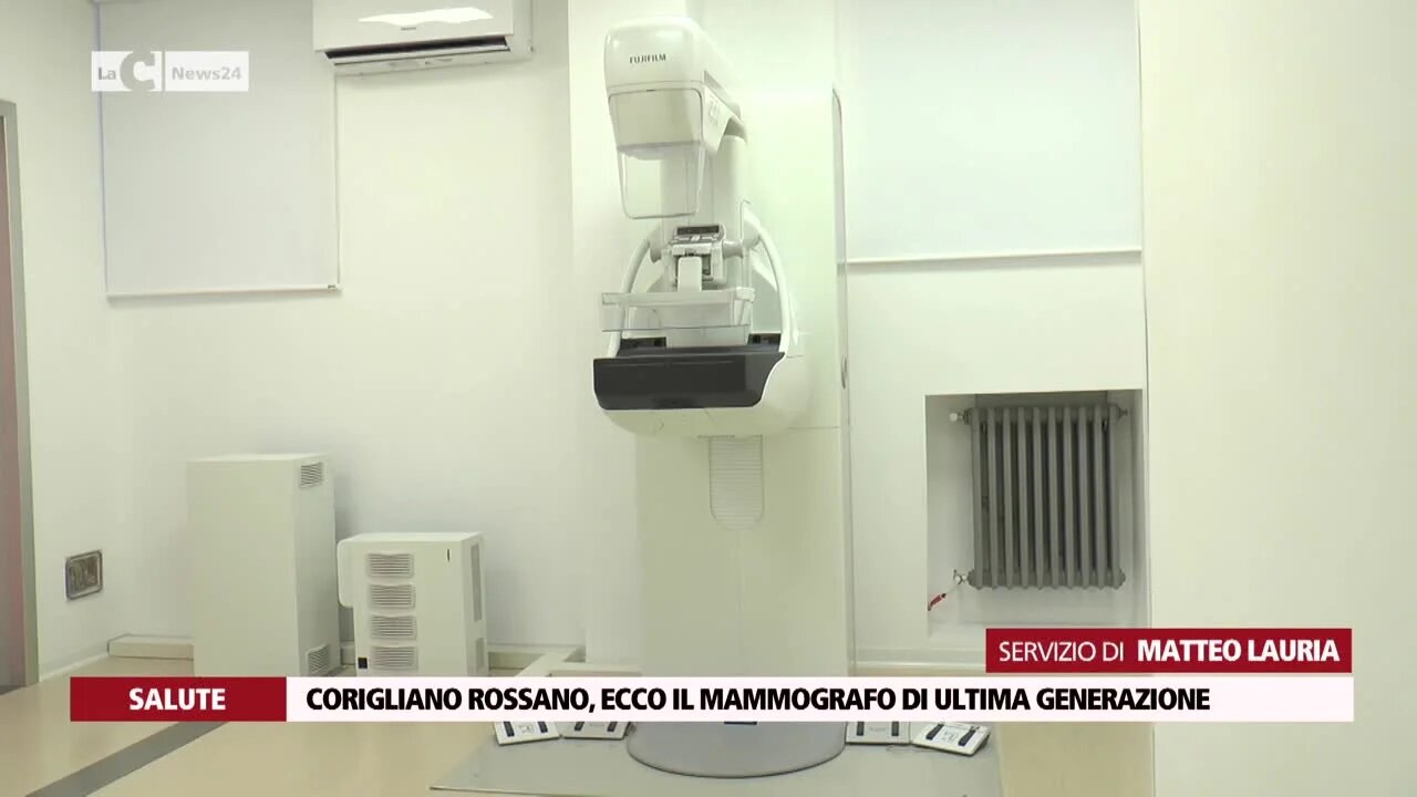 Corigliano Rossano, donato un nuovo mammografo all’ospedale Campagna