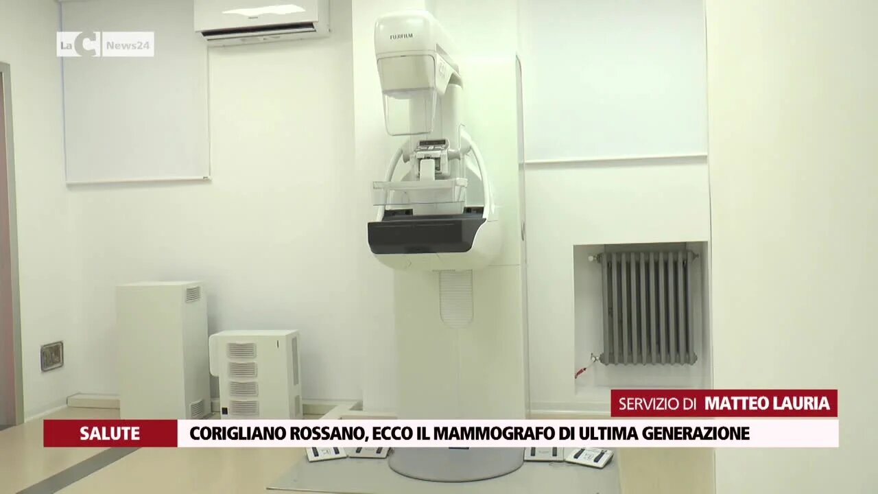 Corigliano Rossano, ecco il mammografo di ultima generazione