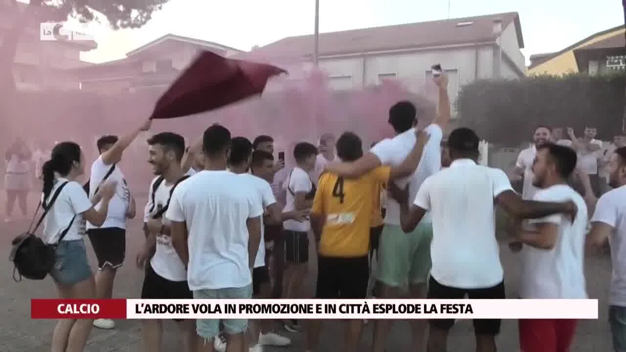 L’Ardore vola in Promozione e in città esplode la festa