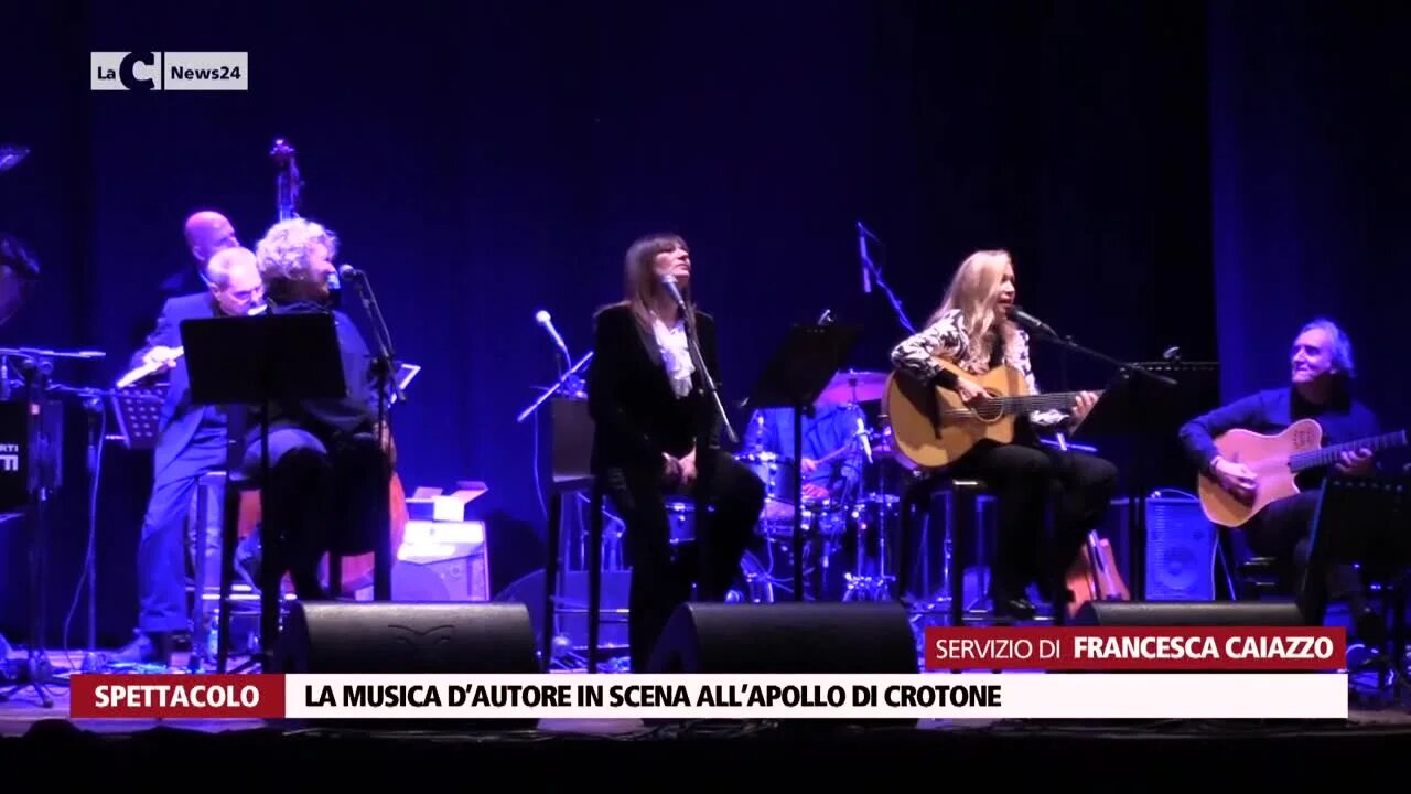 Crotone, al Teatro Apollo musica e poesia con Grazia di Michele, Mariella Nava e Rossana Casale