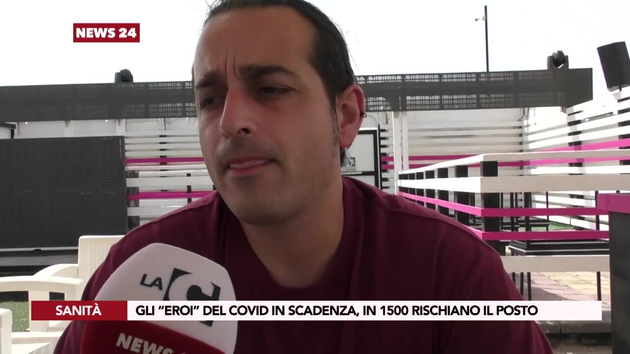 Gli “eroi” del Covid in scadenza, in 1500 rischiano il posto