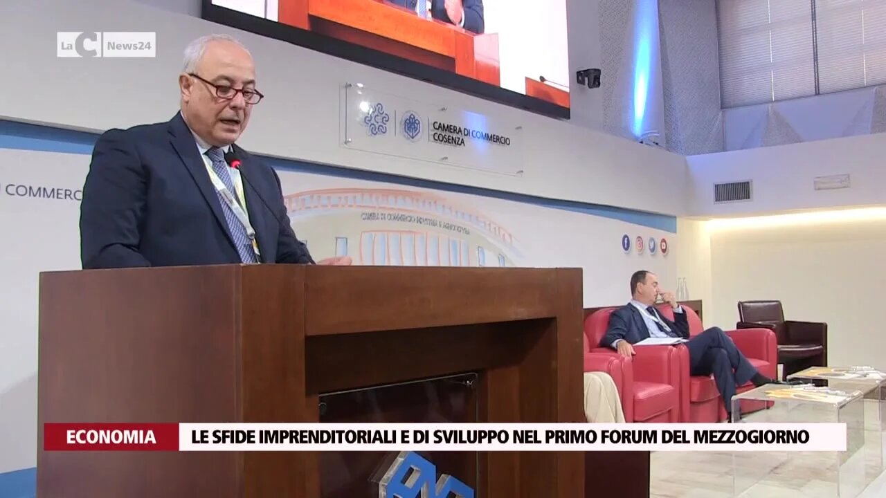 Le sfide imprenditoriali e di sviluppo nel primo Forum del Mezzogiorno