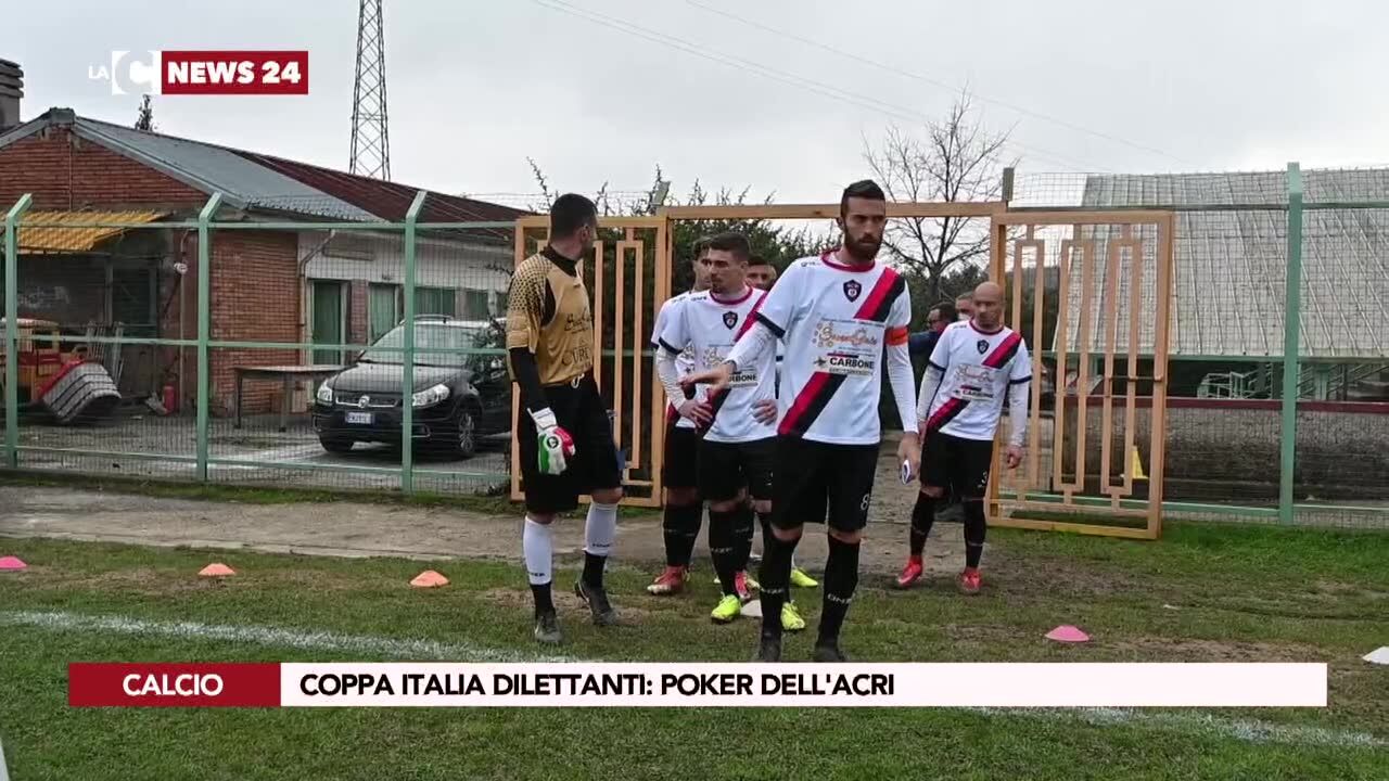 Coppa Italia Dilettanti: poker dell'Acri