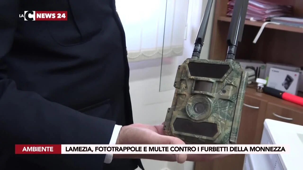 Lamezia, fototrappole e multe contro i furbetti della monnezza