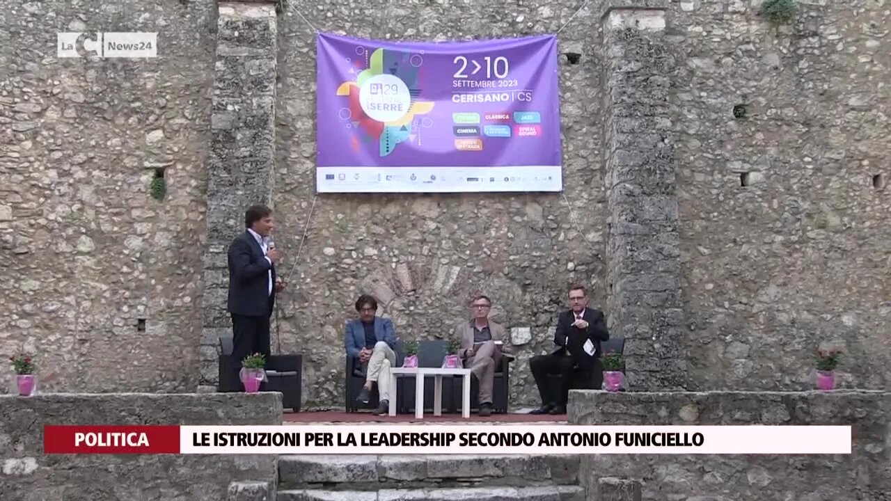 Le istruzioni per la leadership secondo Antonio Funiciello