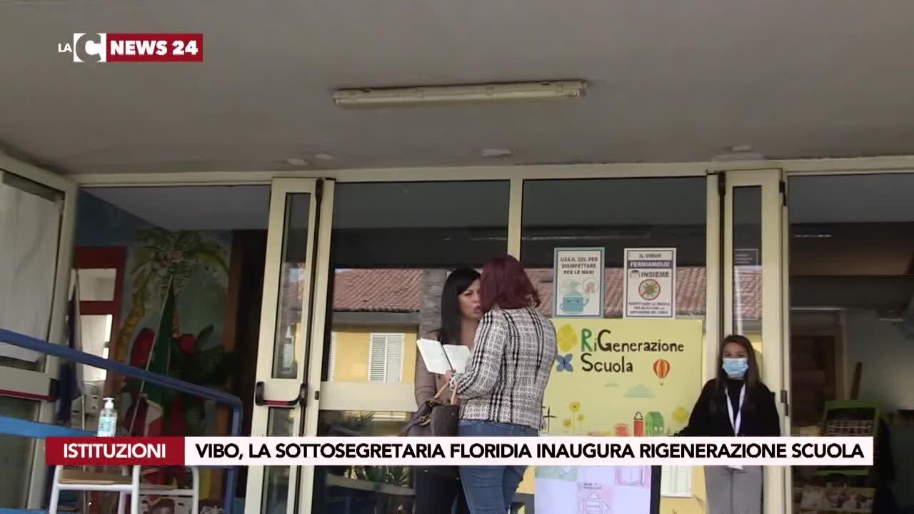 Vibo, la sottosegretaria Floridia inaugura RiGenerazione scuola