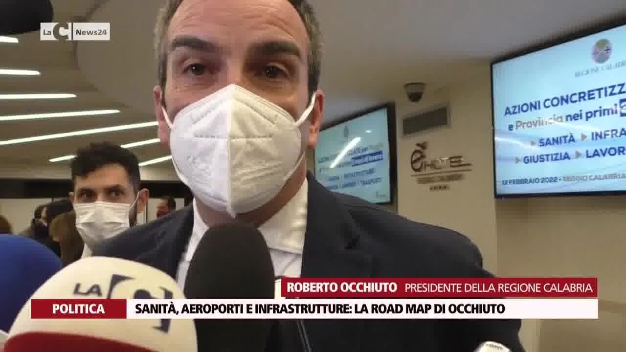 Sanità, aeroporti e infrastrutture: la road map di Occhiuto