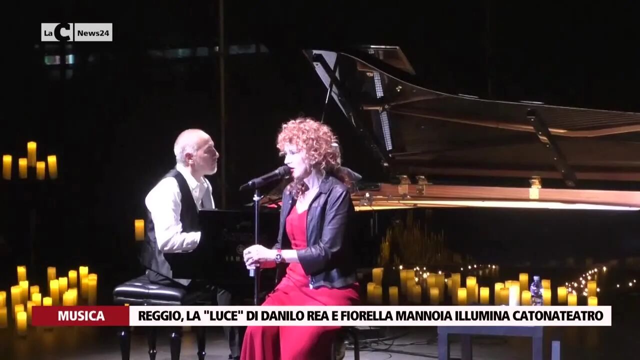 Reggio, la "Luce" di Danilo Rea e Fiorella Mannoia illumina Catonateatro