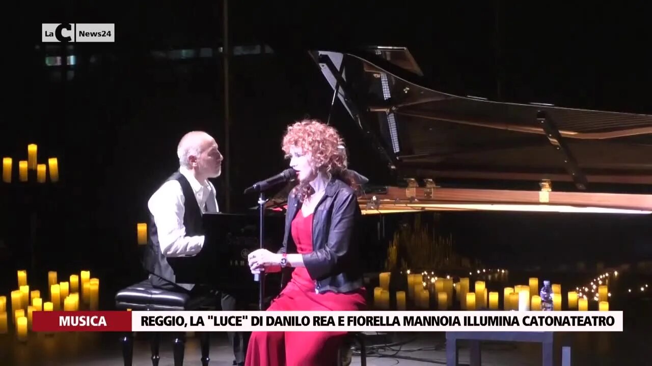 Reggio, la \"Luce\" di Danilo Rea e Fiorella Mannoia illumina Catonateatro