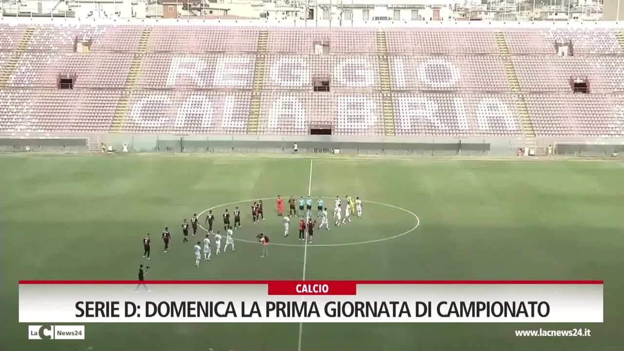 Serie D: domenica la prima giornata di campionato