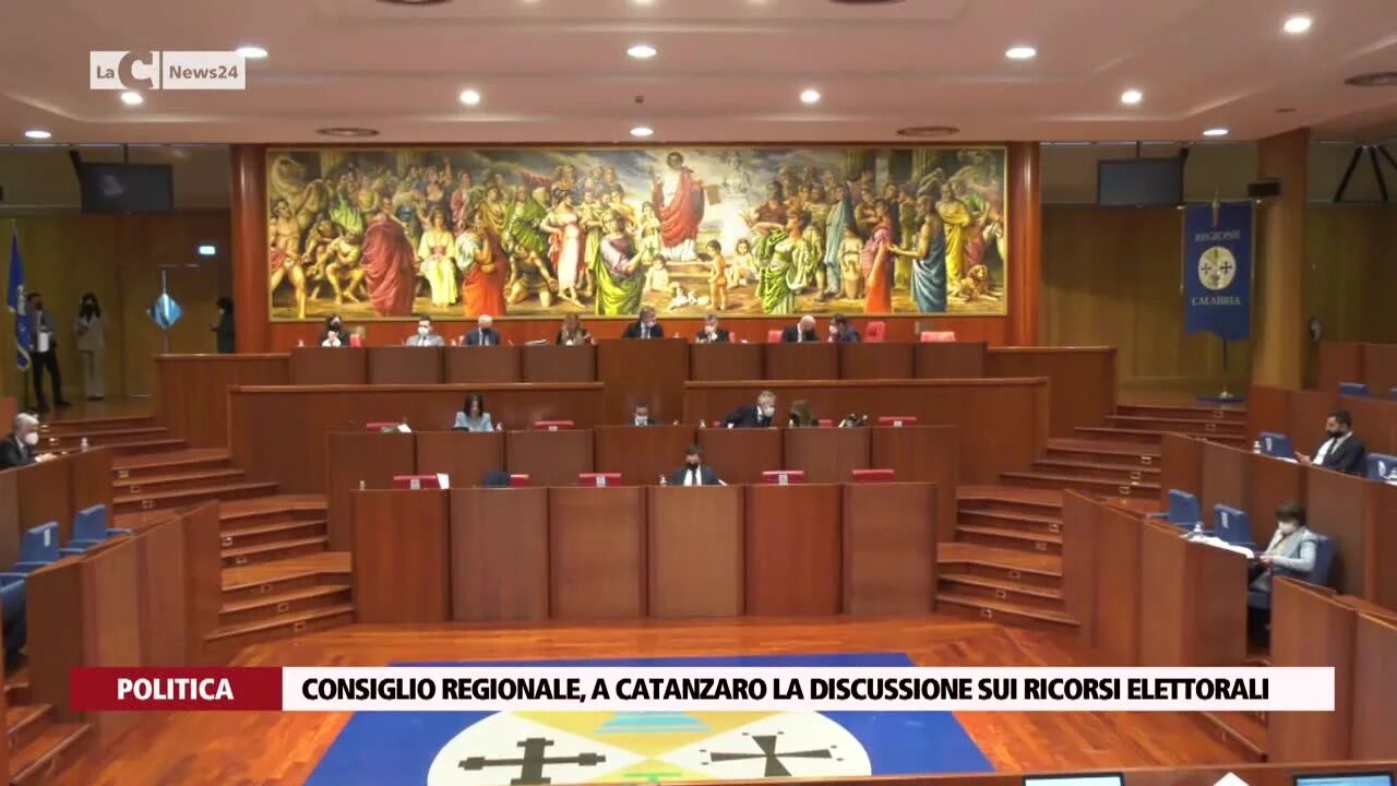 Consiglio regionale, a Catanzaro la discussione sui ricorsi elettorali