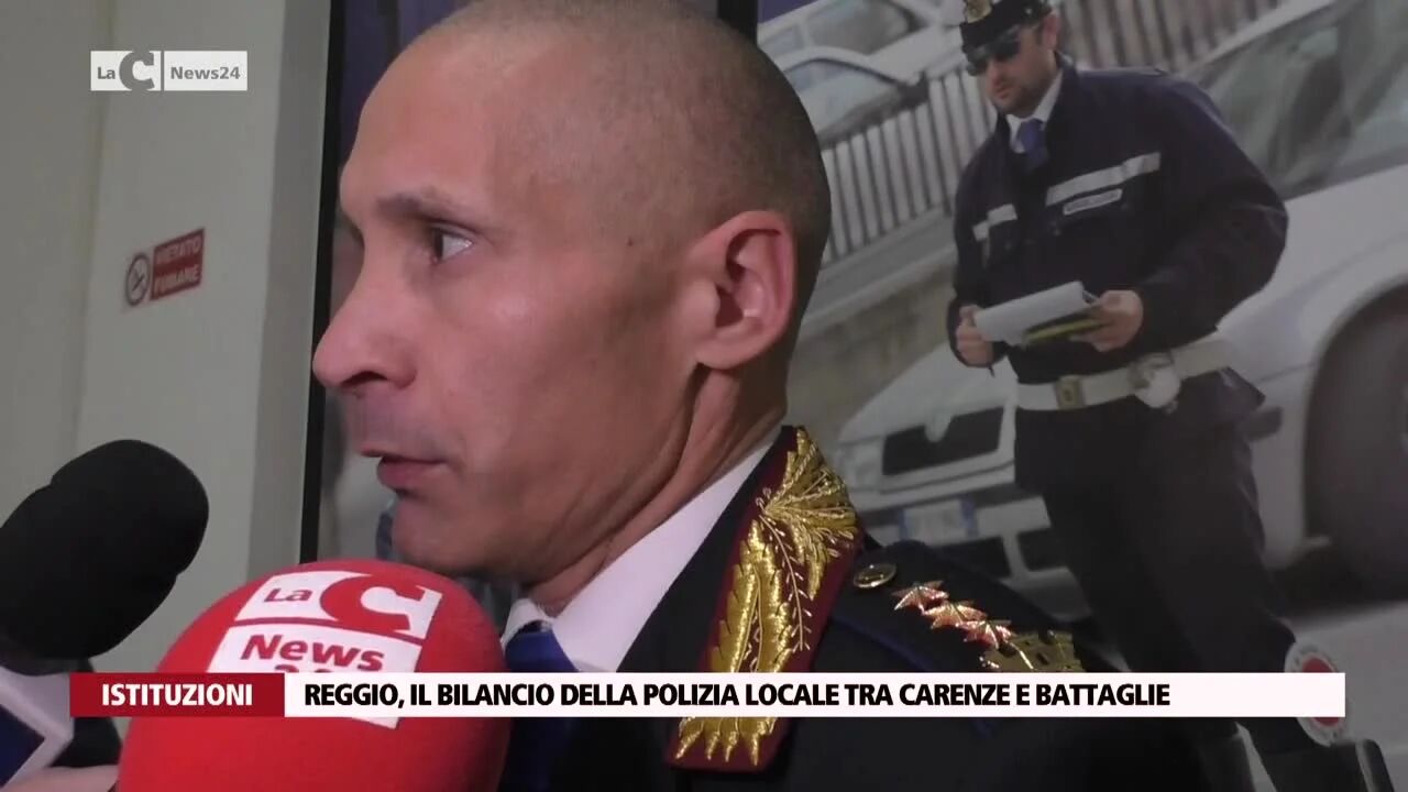 Reggio, il bilancio della polizia locale tra carenze e battaglie
