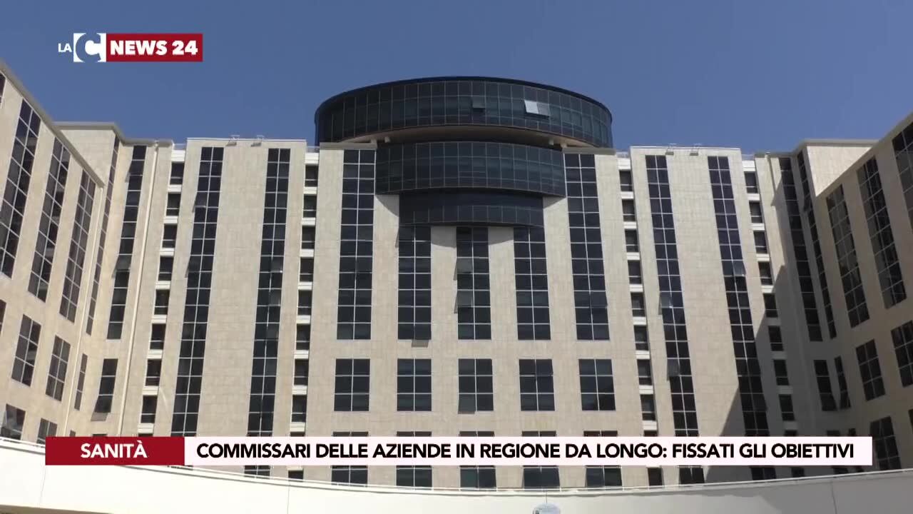 Commissari delle aziende in Regione da Longo: fissati gli obiettivi