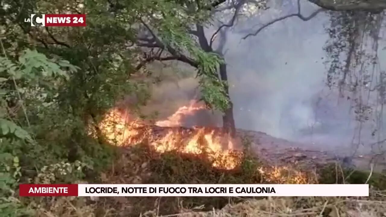 Locride, notte di fuoco tra Locri e Caulonia
