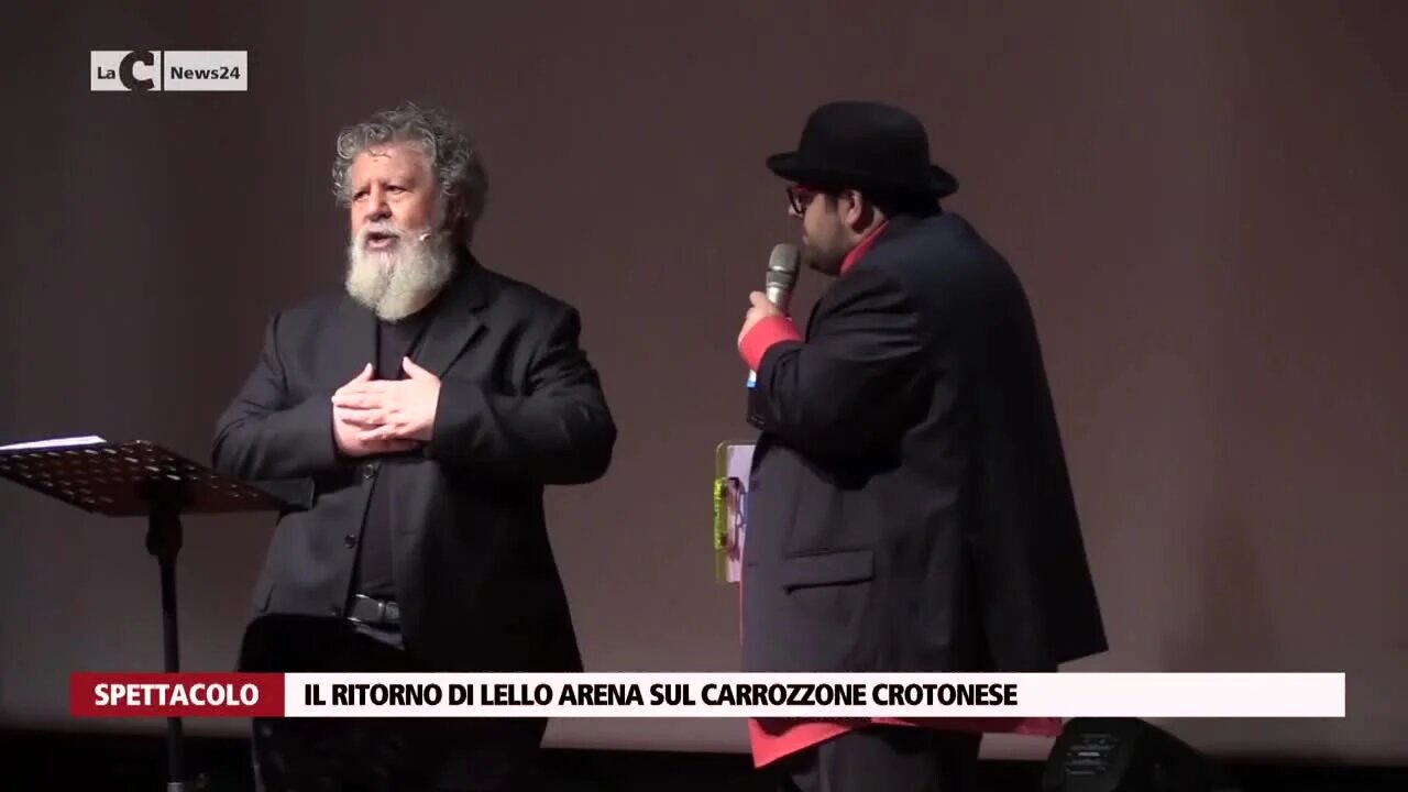 Il ritorno di Lello Arena sul carrozzone crotonese