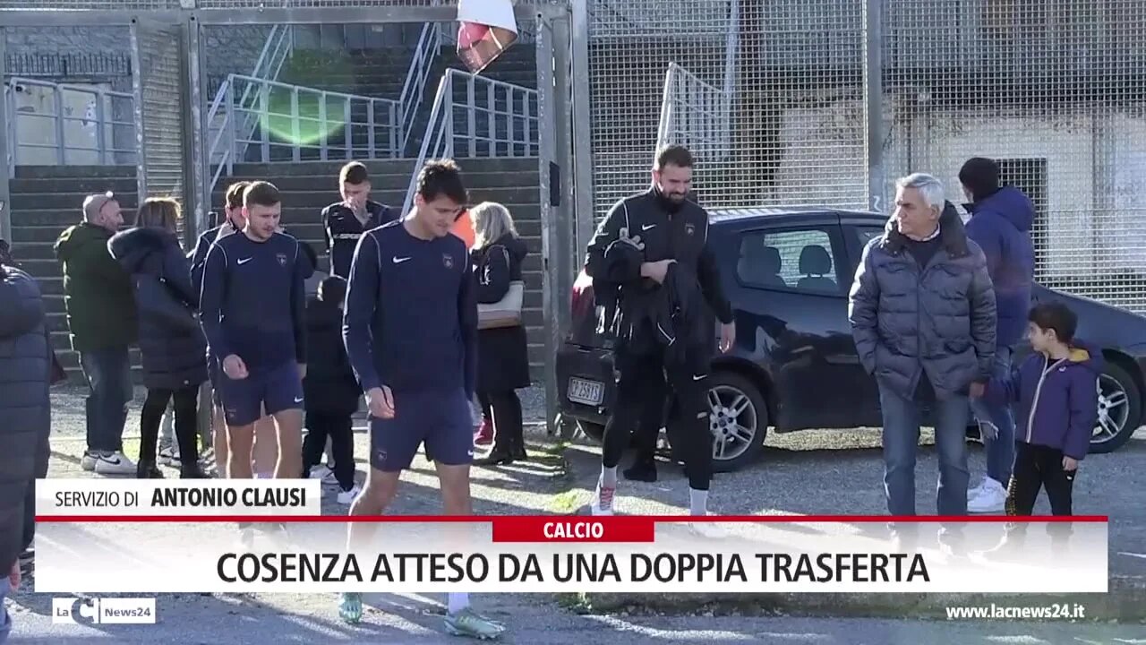 Cosenza atteso da una doppia trasferta