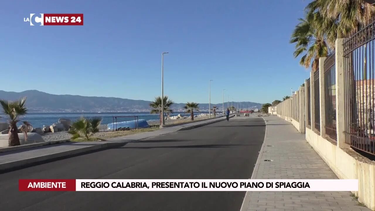 Reggio Calabria, presentato il nuovo piano di spiaggia