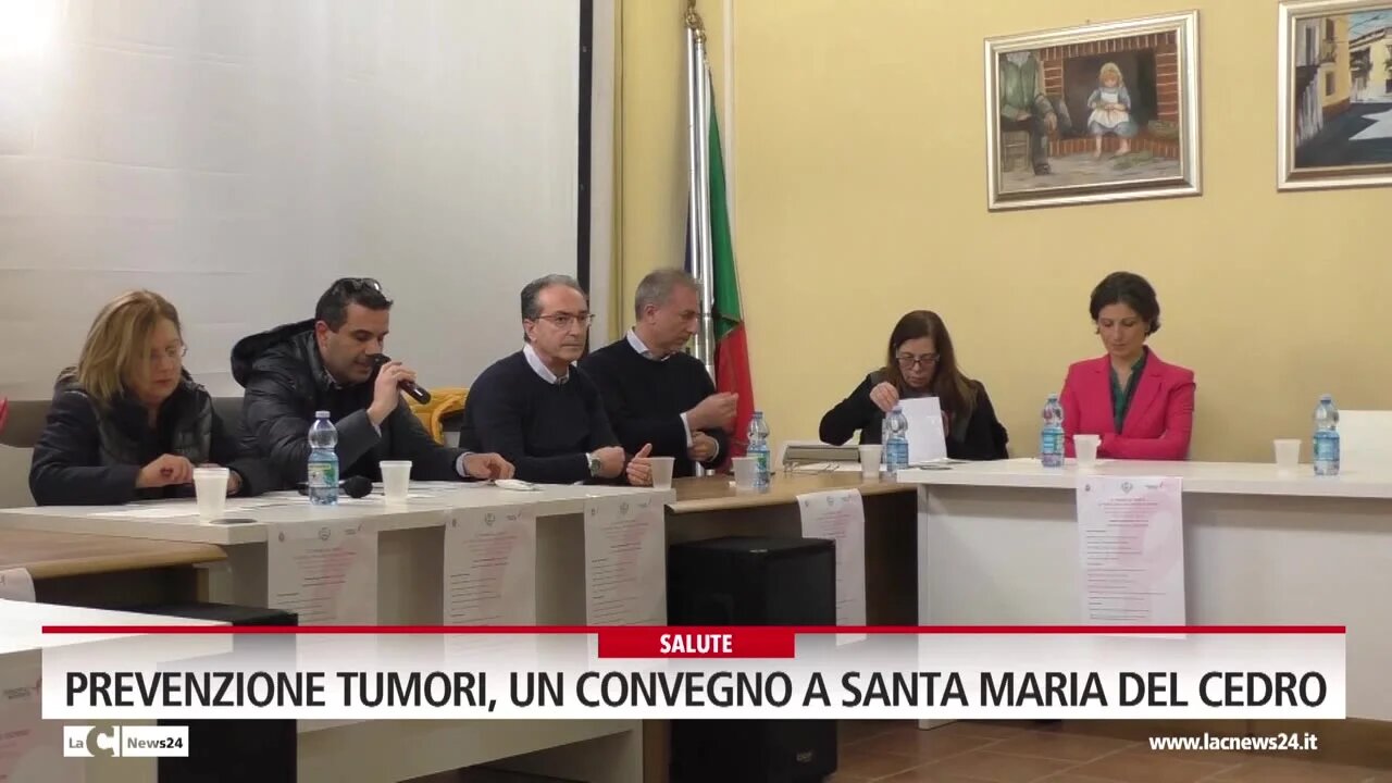 Prevenzione tumori, un convegno a Santa Maria del Cedro