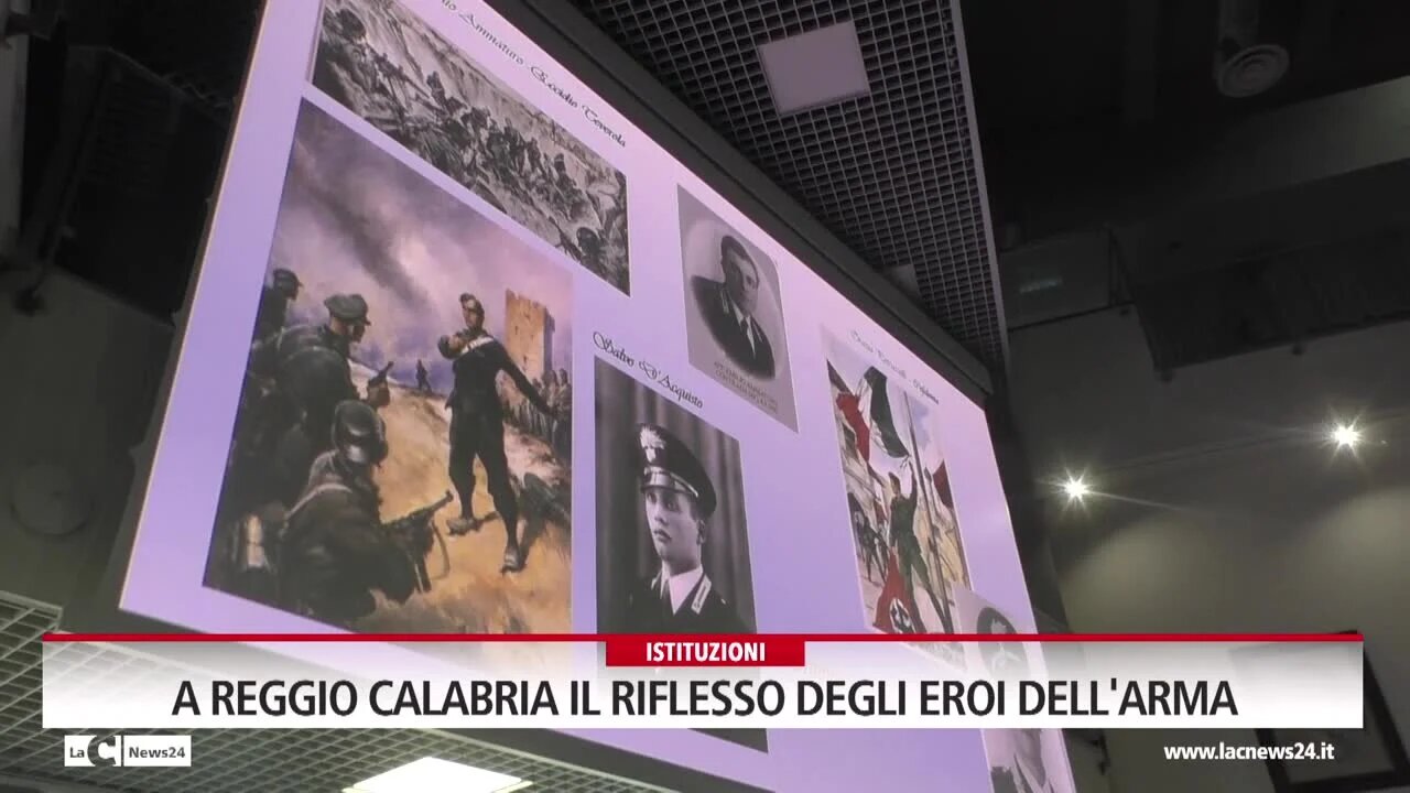 A Reggio Calabria il riflesso degli eroi dell'Arma