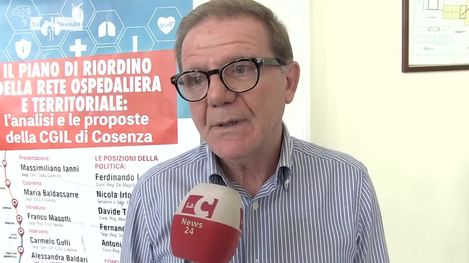Nuovo ospedale, anche la Cgil snobba Cosenza: «Deve sorgere vicino l'Università»