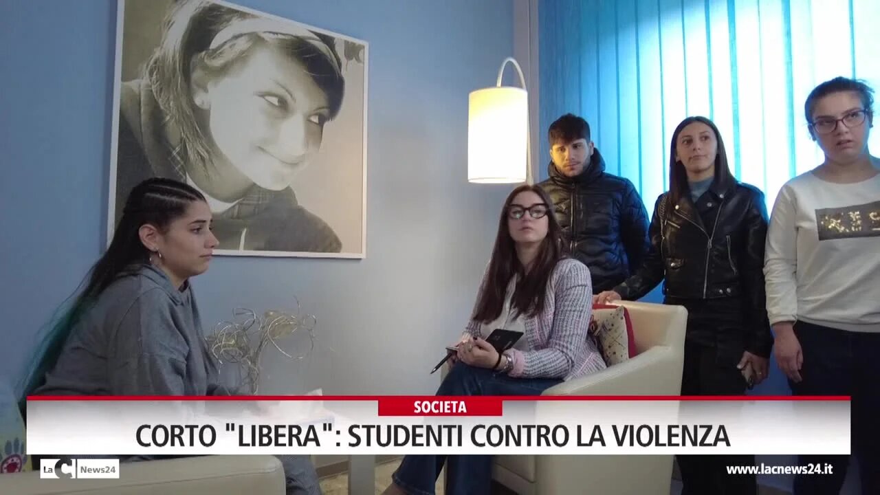 Corto \"Libera \": studenti contro la violenza