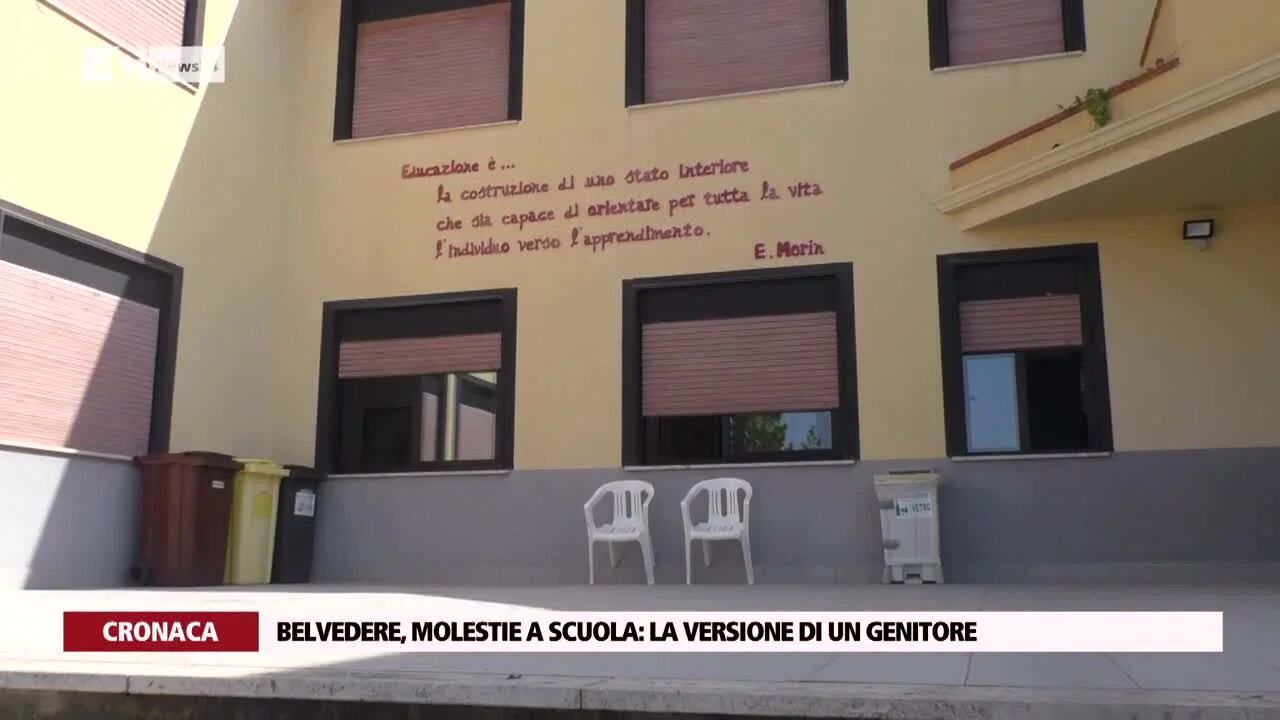Belvedere, molestie a scuola: la versione di un genitore