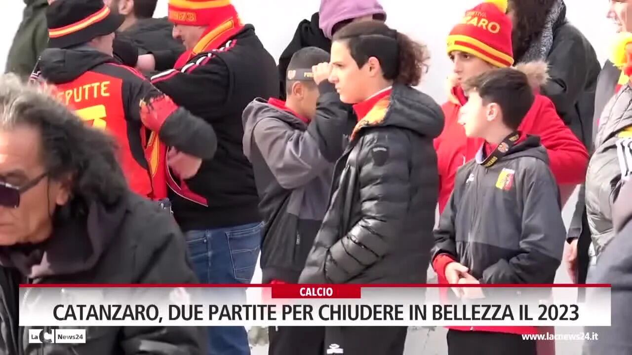 Catanzaro, due partite per chiudere in bellezza il 2023