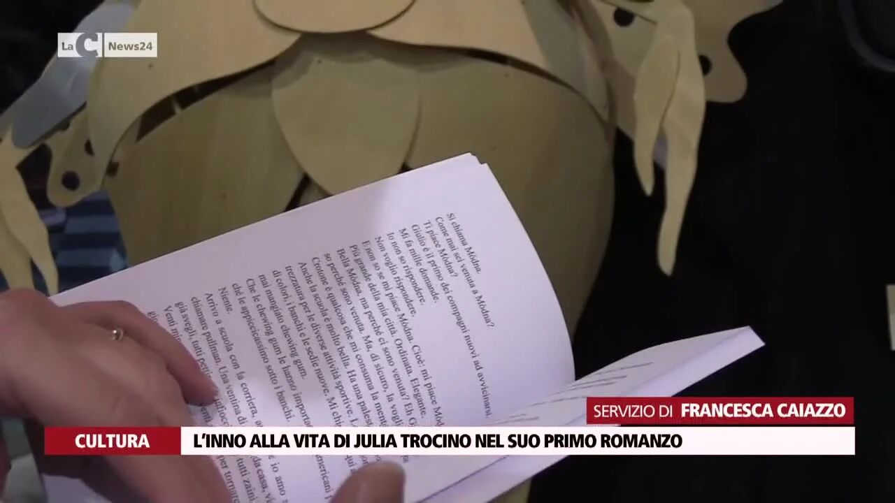 L’inno alla vita di Julia Trocino nel suo primo romanzo