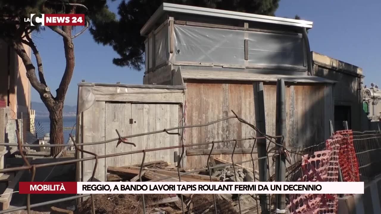 Reggio, a bando lavori tapis roulant fermi da un decennio