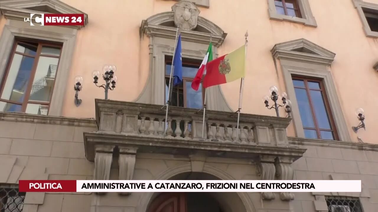 Amministrative a Catanzaro, frizioni nel centrodestra