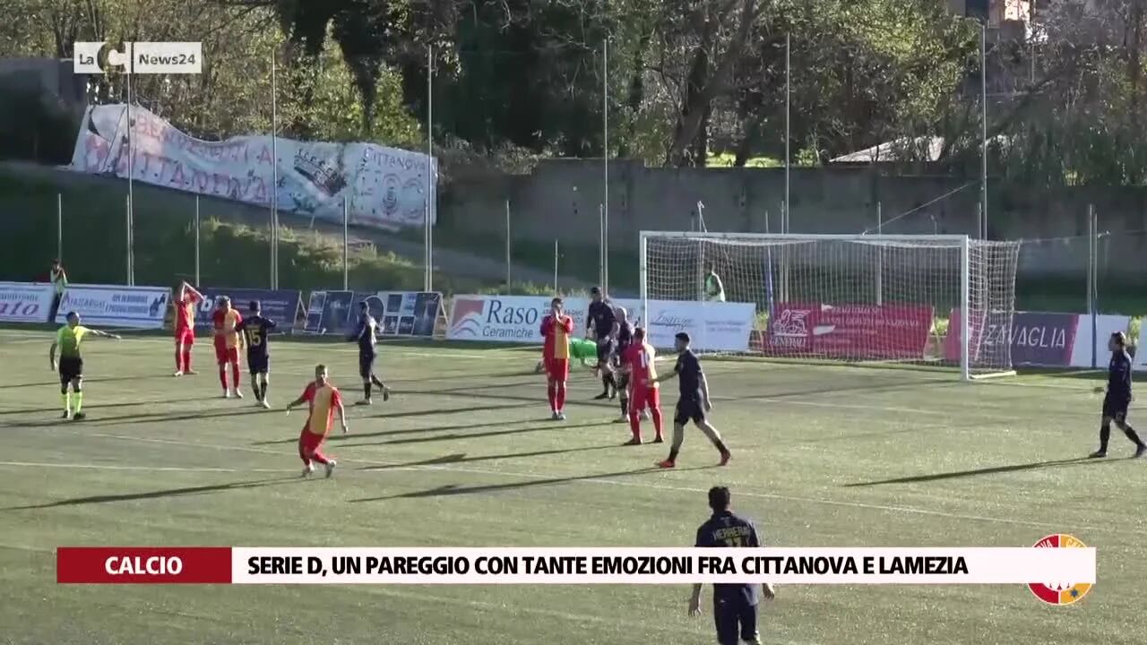 Serie D, un pareggio con tante emozioni fra Cittanova e Lamezia