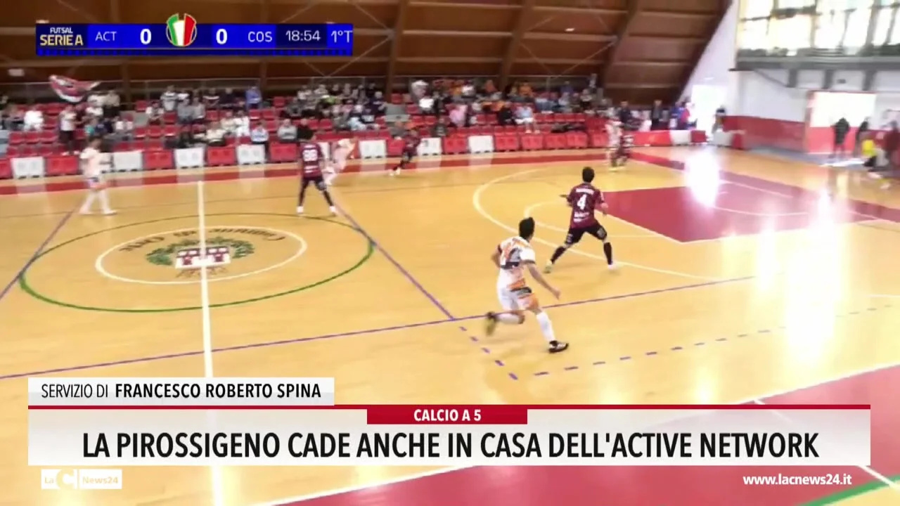 La Pirossigeno cade anche in casa dell'Active Network