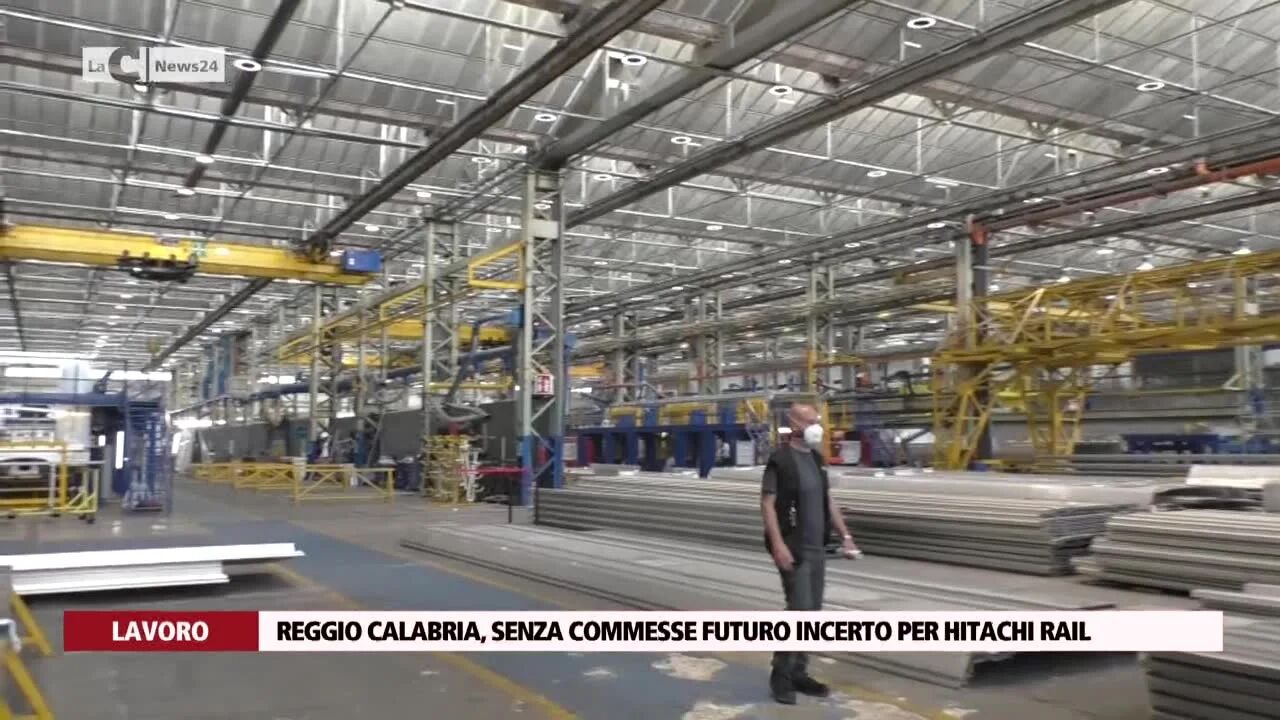 Reggio Calabria, senza commesse futuro incerto per Hitachi Rail