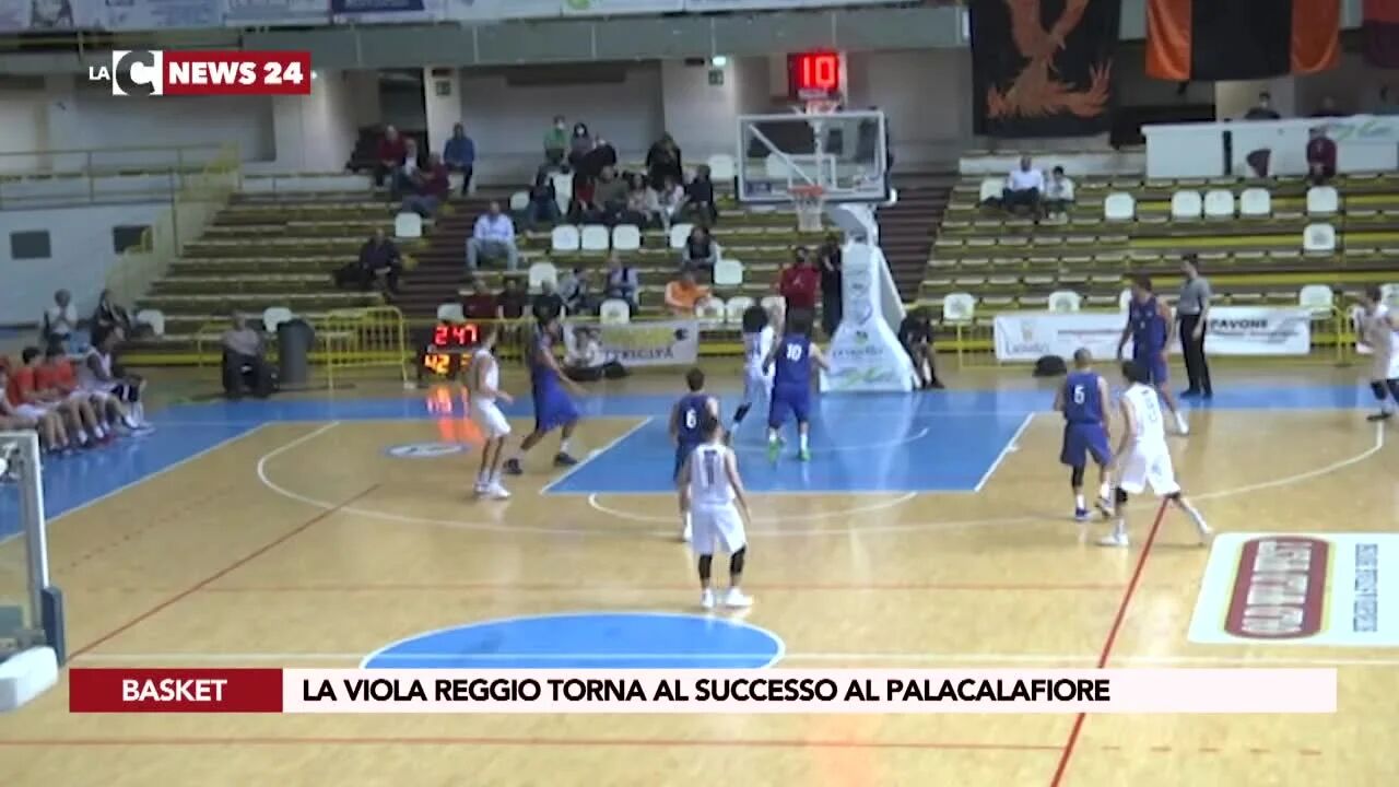 La Viola Reggio torna al successo al Palacalafiore